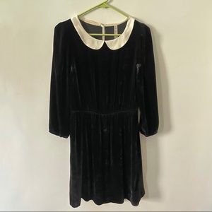 Alexa Chung for Madewell Tennessee Velvet Dress